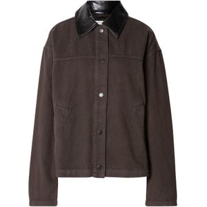 Gina Tricot - Tussenjas - Donkerbruin