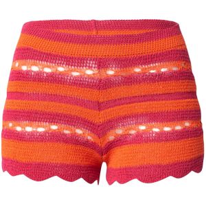 Sonia Rykiel Broek  oranje / pitaja roze
