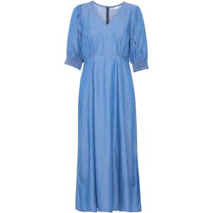 PULZ Jeans Jurk 'Gaja'  blauw denim