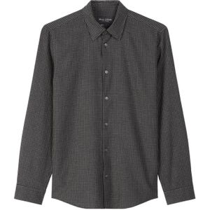 Marc O’Polo - Shaped Fit - Vrijetijdsoverhemd - Puur Katoen - All-over Motief