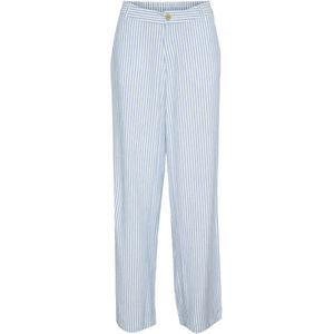Cream Broek 'Venta'  blauw / wit