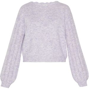 Usha Trui  lila gemêleerd