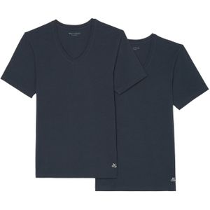 Marc O'Polo Shirt 'Essentials'  donkerblauw