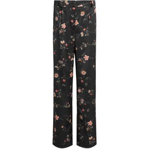 AllSaints Bandplooibroek 'LOUISA TANA'  groen / abrikoos / zwart / wit