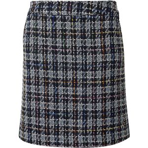 MORE & MORE Rok  royal blue/koningsblauw / limoen / zwart / wit