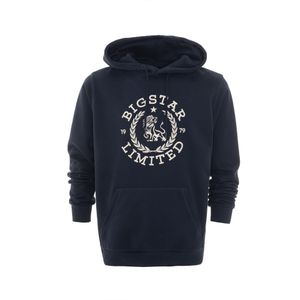BIG STAR Sweatshirt 'Hanes'  marine / wit