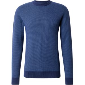 BLEND Trui  blauw / donkerblauw