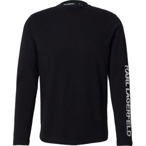 Karl Lagerfeld Shirt  zwart / wit