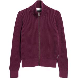 ARMEDANGELS Gebreid vest  bordeaux