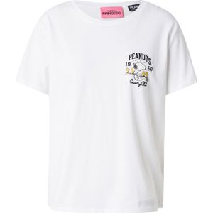 PRINCESS GOES HOLLYWOOD Shirt 'Snoopy Country Club'  geel / zwart / wit