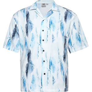 Campus Sutra Overhemd 'Tammy'  lichtblauw / offwhite