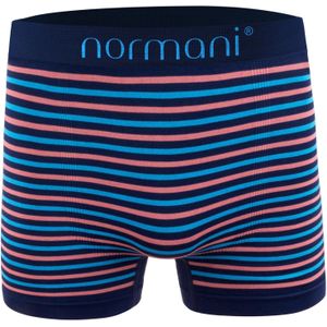 normani Boxershorts  blauw / donkerblauw / oranje