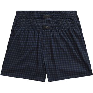 JP1880 Boxershorts  blauw / zwart