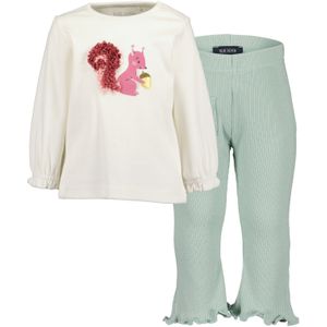 BLUE SEVEN Set  goud / pastelgroen / pink / offwhite