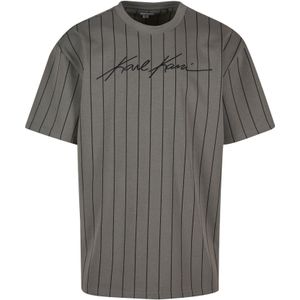 Karl Kani Shirt 'Autograph'  grijs / zwart