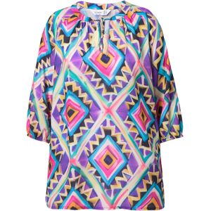 MIAMODA Tuniek  lila / gemengde kleuren