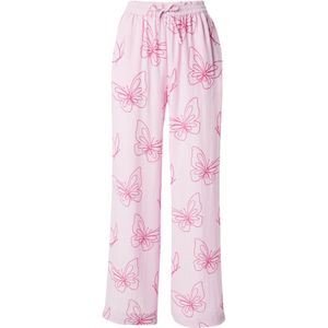 florence by mills exclusive for ABOUT YOU Broek 'Sea Breeze'  pastelroze / donkerroze
