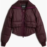 Desigual Winterjas 'Quilted'  wijnrood