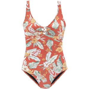 SUNSEEKER Badpak  lichtgroen / donkergroen / lichtoranje / donkeroranje / wit