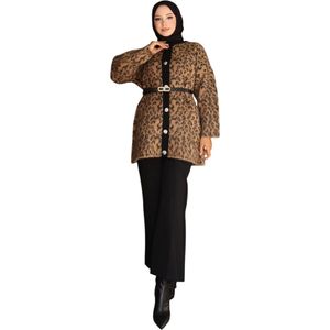 MODAMIHRAM Broekpak  lichtbruin / zwart