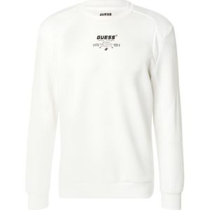 GUESS Sportsweatshirt 'RYOTA'  grijs / zwart / wit