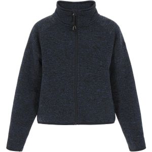 Schmuddelwedda - Fleece Jas - Navy - Raglanmouwen - Ritssluiting