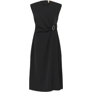 CULTURE Jurk 'Slinky Aram'  zwart