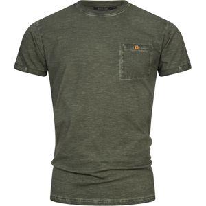 INDICODE JEANS Shirt 'Kilmon'  kaki