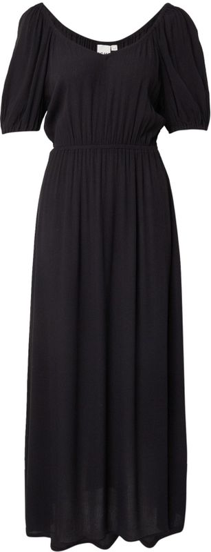 ICHI - IHMARRAKECH - Jurk - Zwart - 7/8 Lengte - V-hals