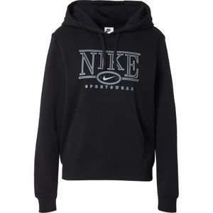 Nike Sportswear Sweatshirt 'CLUB FLC'  antraciet / zwart / wit