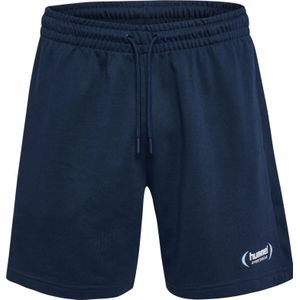 Hummel Sportbroek  blauw / donkerblauw / wit