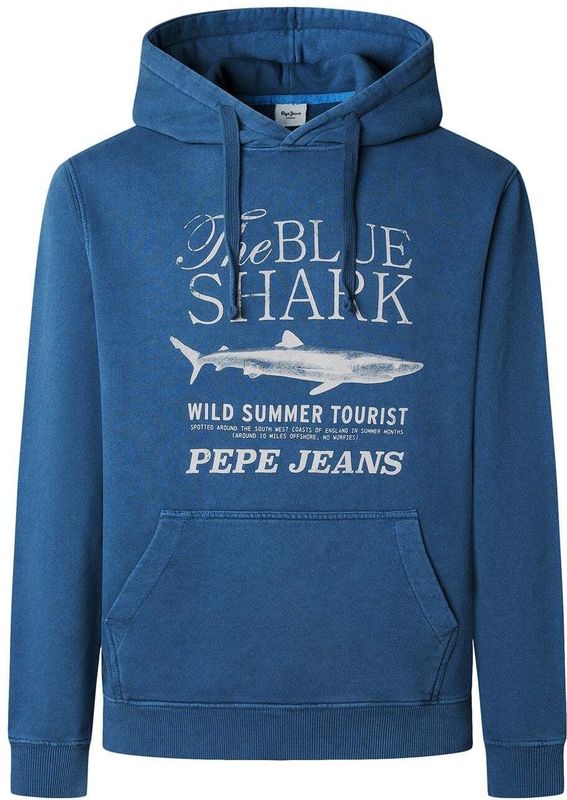 Pepe Jeans - PM5800039 - Sweater - Blauw - Casual - 100% Duurzaam Katoen