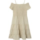 Jurk - Korte Mouwen - Vierkante Hals - Korte Jurk