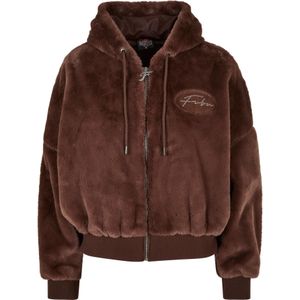 FUBU Tussenjas  bruin / zilver