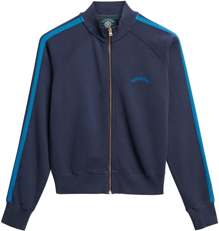 Superdry - Essential Logo - Trainingsjack - Lichtgewicht - Geribbelde Uiteinden