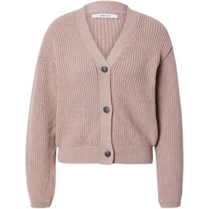 ABOUT YOU Gebreid vest 'Sana'  beige gemêleerd