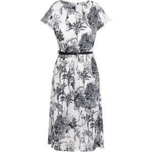 Quiosque Jurk  ecru / zwart