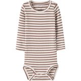 NAME IT Rompertje/body 'NBNBANI'  bruin / lichtbruin