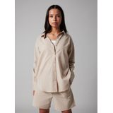 Overhemd - Relaxed Fit - Lange Mouwen - Blousekraag - Geweven Stof