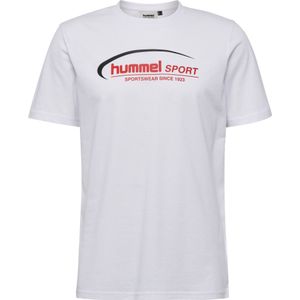 Hummel Shirt  rood / wit