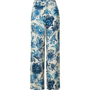 Salsa Jeans Broek  lichtbeige / navy / azuur