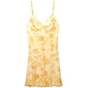 Pull&Bear Zomerjurk  geel / honing