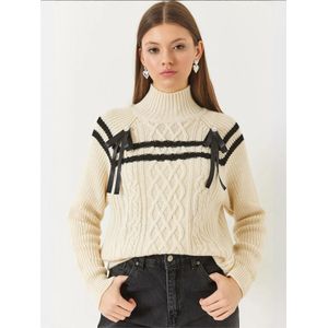 Bianco Lucci Trui  ecru / zwart