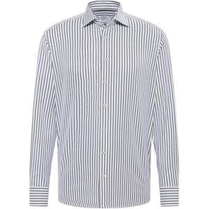 ETERNA Overhemd  antraciet / wit