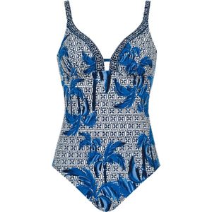 OLYMPIA Badpak  navy / royal blue/koningsblauw / wit