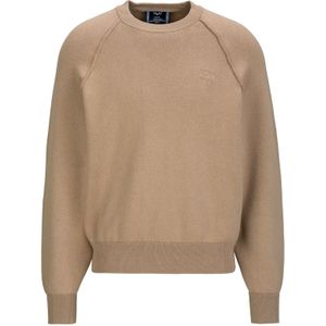 19V69 ITALIA Trui 'Lito'  donkerbeige