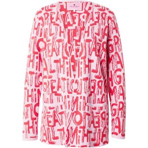 LIEBLINGSSTÜCK Gebreid vest 'Parisa'  rosa / rood