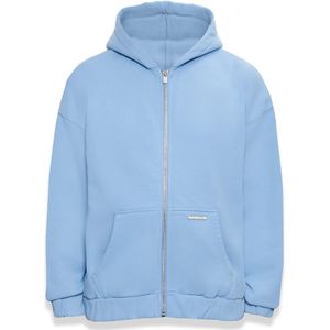 Dropsize Sweatvest 'Bazix Republiq'  hemelsblauw