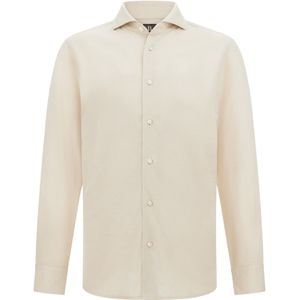 Boggi Milano Overhemd  ivoor