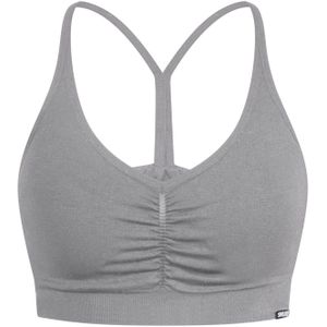 Smilodox Sport bh 'Solid Scrunch'  grijs